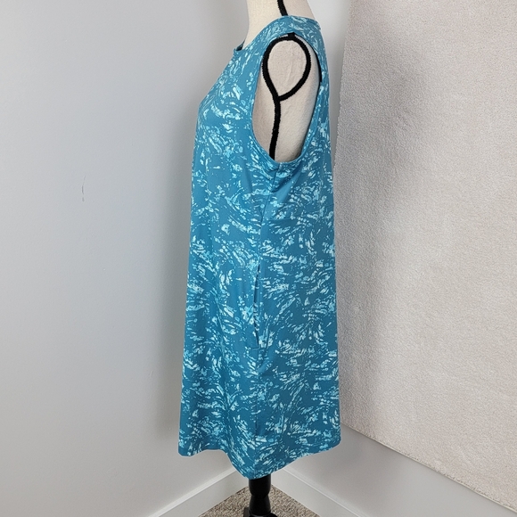 Columbia PFG Blueish Green OMNI Shade Freezer Sleeveless Tank Dress Sz‎ XXL - Picture 7 of 11